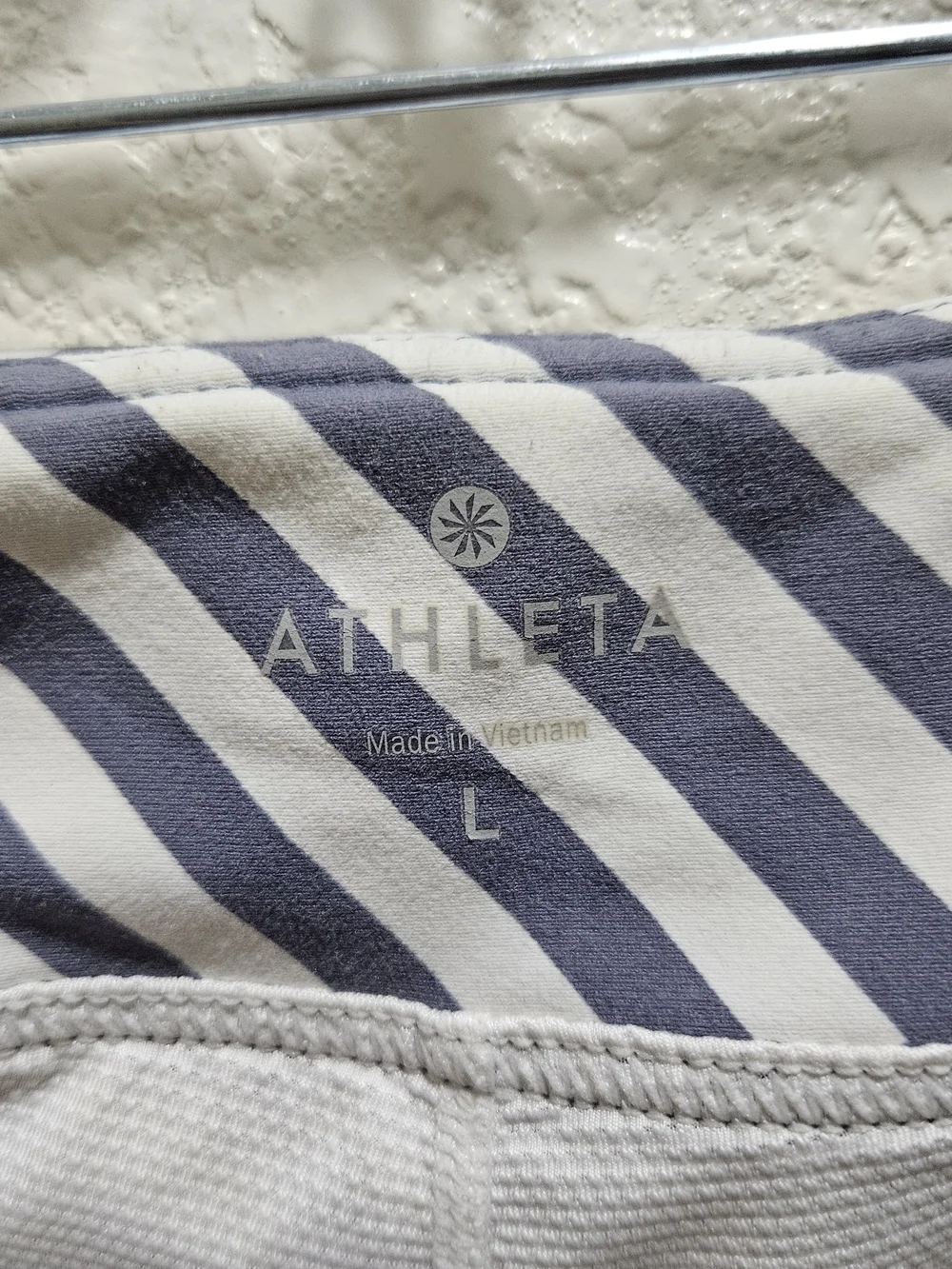Striped Gray Athletic Skort - Women's Tennis Shorts
